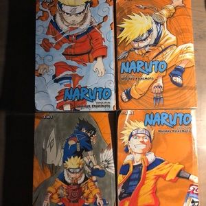 Naruto book collection 1-12